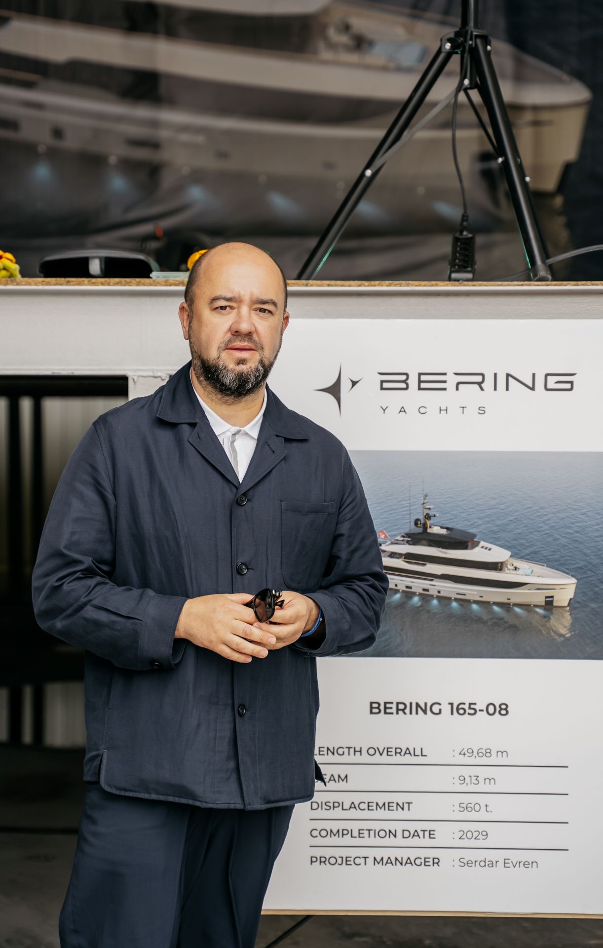 Заложен киль второго корпуса флагманской Bering 165