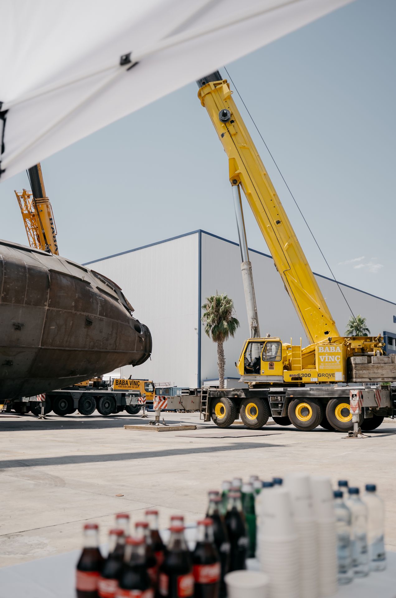 Переворот корпуса Bering 110 ознаменовал новый этап строительства